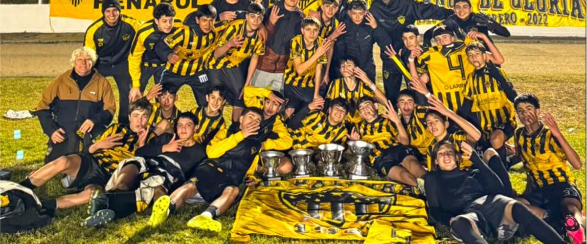 Peñarol campeón sub 15 Palmira